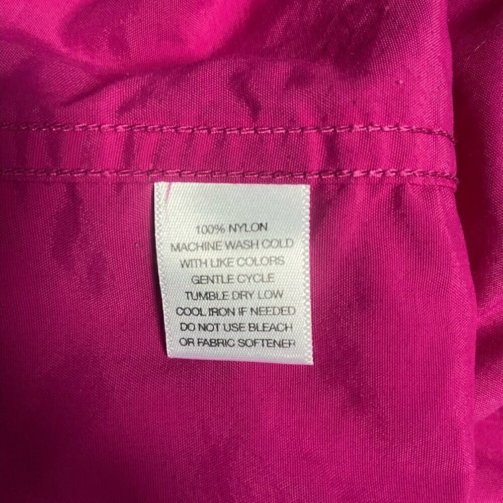 EMS Eastern Mountain Sports Sleeveless Collared Hiking Button Down Shirt Pink XS - Picture 9 of 9
